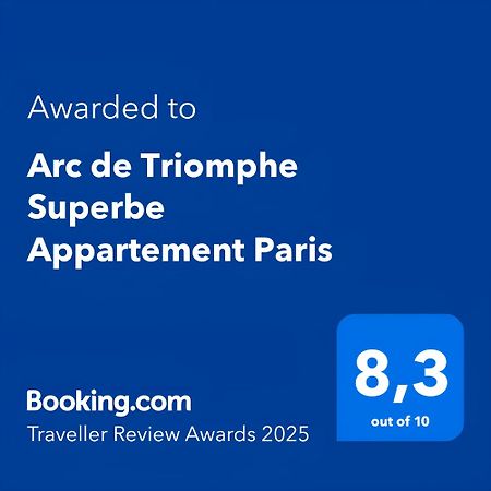 Arc De Triomphe Superbe Appartement Paris Free Netflix Bagian luar foto