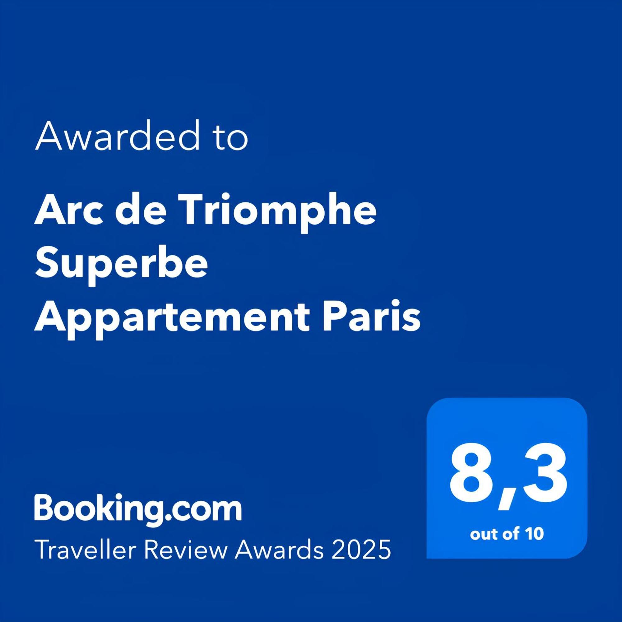 Arc De Triomphe Superbe Appartement Paris Free Netflix Bagian luar foto