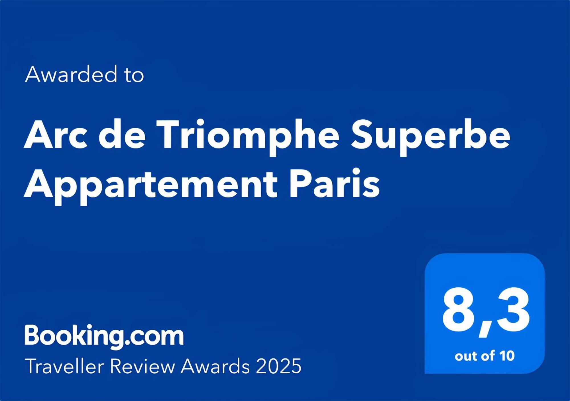 Arc De Triomphe Superbe Appartement Paris Free Netflix Bagian luar foto